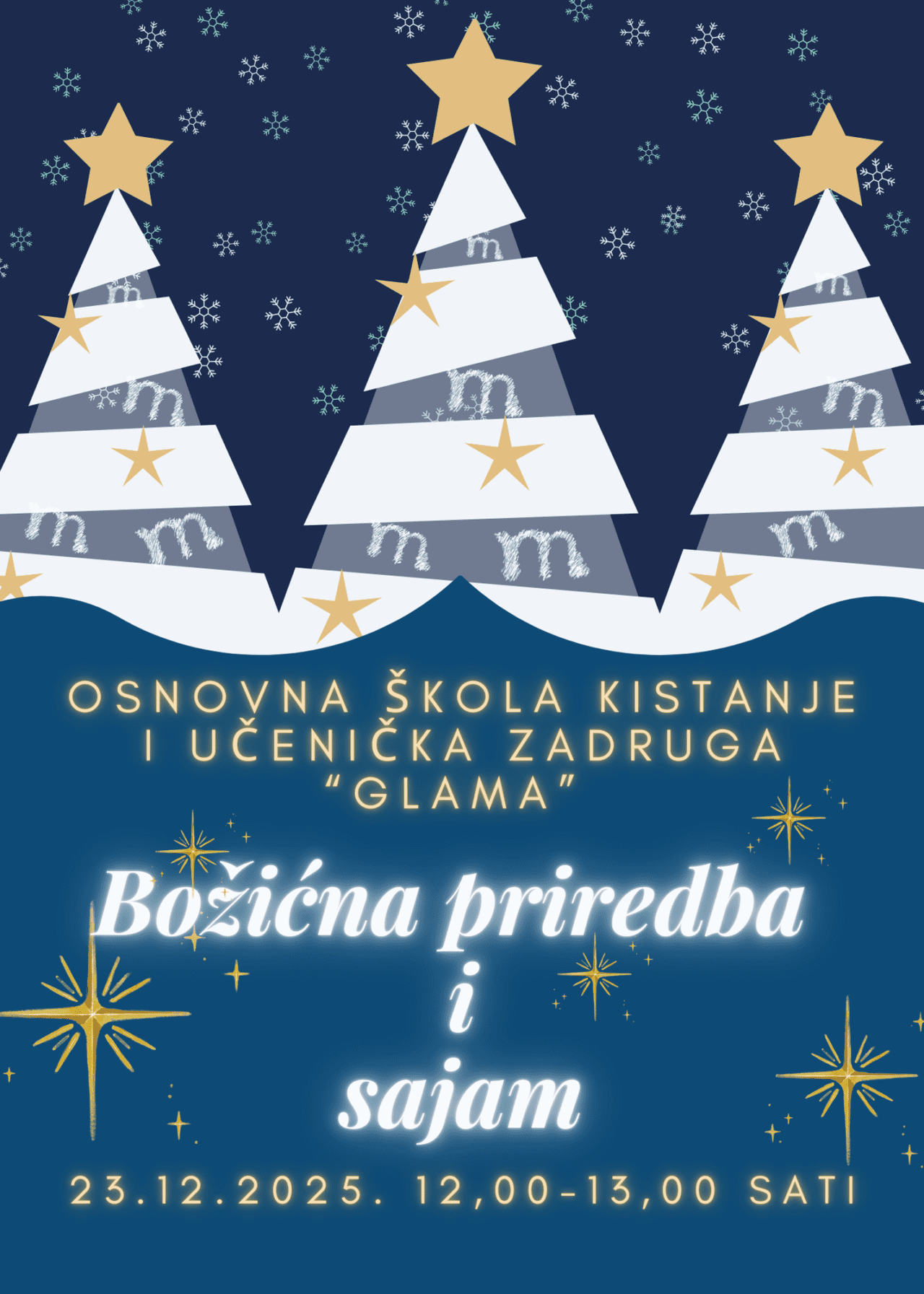 Božićna priredba i sajam