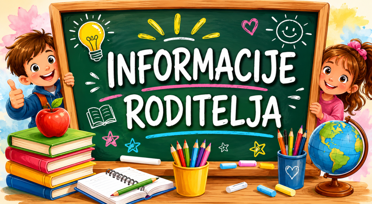 Obavijest o informacijama
