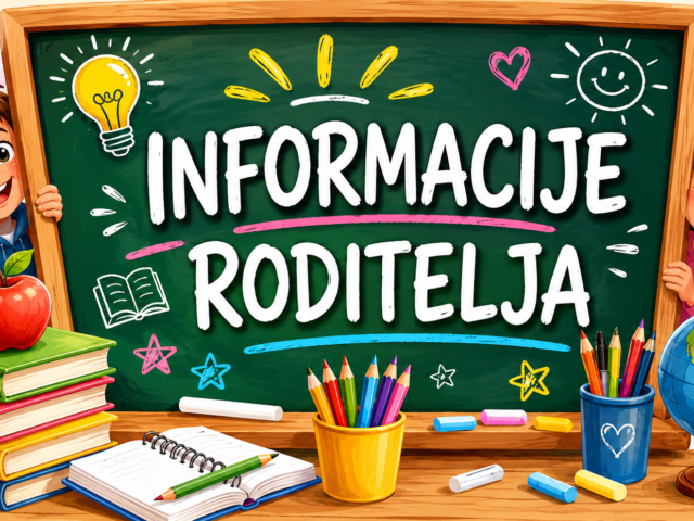 Obavijest o informacijama Obavijest o informacijama